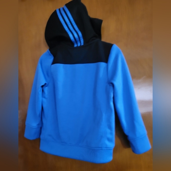 Adidas kids  hooded Full Zip-UP Size 24M - Picture 4 of 4